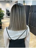 contrast balayage