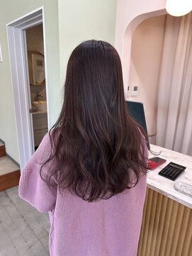 キュオンシア(CUEON. ciea) 春カラー×ピンクブラウン