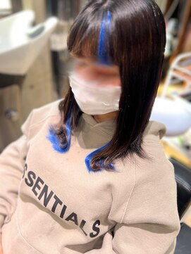 リノ(Lino) イヤリングブルー♪