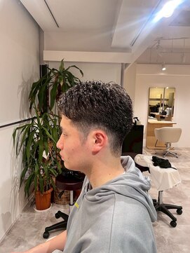 ソイクフ 四条大宮店(SOY-KUFU) 20代30代40代◎ベリーショート似合わせカットブルーブラック