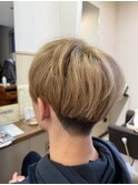 新規お得クーポンあり【見附 今町】ベージュマッシュヘア