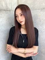 ロンドメリア 天神大名店(Lond Melia)&nbsp;イメチェンヘアスタイル美髪のススメワイドバングブルーブラック