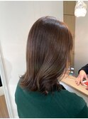桑名ロングレイヤーカットミルクティーベージュロングヘア韓国