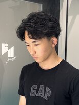 ゼスト リル 新宿(ZEST lill)&nbsp;ニュアンスパーマスペインカールフェザーパーマメンズパーマ