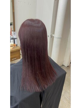 アジールヘア 北千住駅西口店(agir hair) ピンクカラー