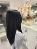 髪質改善☆クセを抑えてボリュームダウンストレート
