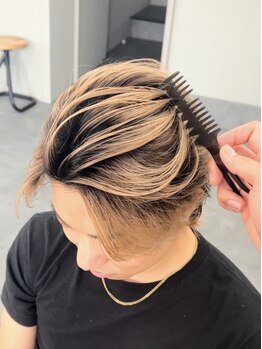 ノーウェイ(NOWAY)の写真/メンズに特化したスタイリストが、トレンドを意識したカラーをご提案◎一人一人に似合わせる技術で満足度◎