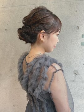 キャロルガーデンズ ボコカ 表参道(Carroll Gardens bococa) 【kacho】結婚式ヘア　まとめ髪