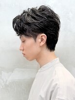 エリマバイフィフス 調布(elima by fifth)&nbsp;調布メンズパーマニュアンスパーマフェザーパーマセンターパート