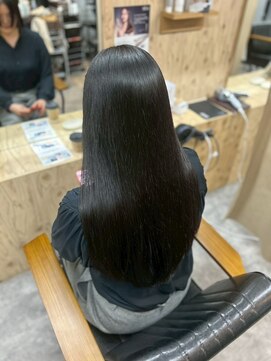 ヌープヘアーアイス(NUUP.hair ici) 【艶髪】清楚で上品な柔らかストレートロング◎