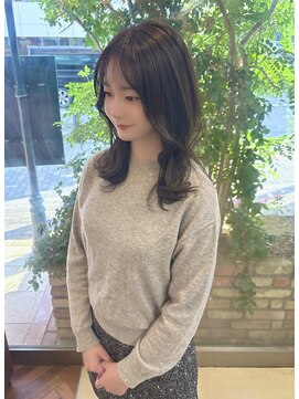 ファーレンピュアスウィート(fahren-pure-suite) 韓国風レイヤー／Olive beige