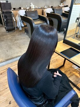 コミレ(COMILE) ロング縮毛矯正/髪質改善 酸性ストレート 髪質改善ストレート