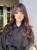 アルカナ 明治神宮前原宿(ARCANA) ワインレッド 暖色カラー ブリーチ無しカラー