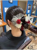卒業式ヘア