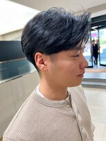 ピークアブー ワン(PEEK-A-BOO ONE)&nbsp;センターパートメンズショート毛流れセンターパート