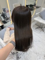 アイユー(ii+U)&nbsp;艶髪ロング　チョコレートブラウン