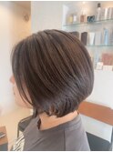 大人ショートボブ