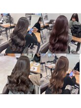 不動の人気の【イルミナカラー】ダメージが少なく透明感を出したい方におすすめです