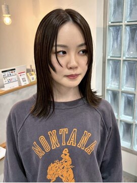 ナウアズ(now as.) ぱつっと◎作りすぎないオシャレhair【吉野】【now as.明石】