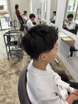 アンサー 千葉中央(UNSER prod by THE DAY)&nbsp;【MEN’S HAIR/サーフカール/刈り上げセンターパート/千葉】
