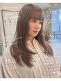 コード 四条河原町駅店(CHORD) レイヤーたっぷりの似合わせカット。ベージュカラーで透明感を+