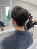 ナチュラルマッシュ × ニュアンスパーマ