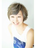 おとな可愛い☆グレージュショート☆☆