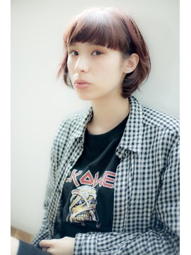 ホーミートウキョウ(HOMIE TOKYO) 【HOMIE TOKYO 渋谷】耳かけショートボブ☆【担当西村康平】