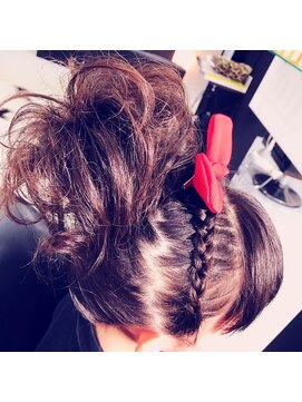 ヘアメイク アフェクト(hair make afe'cto) UPスタイル