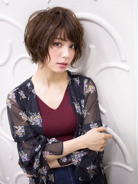 ジェム(GEM) ＊*Gem Garden*＊なりたい質感が叶う☆エレガンスショートボブ