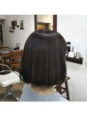 グレージュカラーボブ