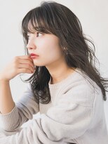 グローブス 表参道(THE GLOBES)&nbsp;自分でできる無造作カール×デザインカラーグレージュ