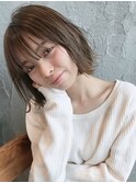 ミニマムボブ  イルミナカラー ボブディ 小顔