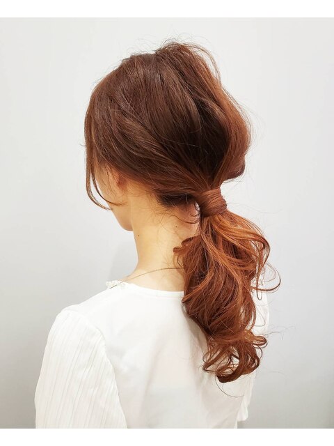 お呼ばれヘアセット