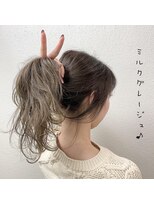 アウルム 下北沢(aurum)&nbsp;【ロング】ミルクグレージュ♪