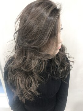 アリー 原宿 表参道(ALLY) [ALLY]ハイライト×グレージュ