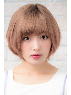 ソア 武蔵小杉(SOAR) ブリーチオンカラーオリーブベージュの寒色系カラーセシルカット