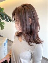 フェーディン(fa/din)&nbsp;モカピンクブラウン×レイヤースタイル