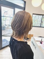 チェレ ロッソ 金剛店(Chere rosso)&nbsp;ウルフレイヤー×ミディアムウルフレイヤー×パールベージュ