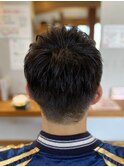 メンズカット×ショートスタイル