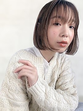 ヘアーアンジェ 南矢野目店(Hair ange) 【雨でパサパサ・広がり対策】髪質改善ストレート×艶カラー