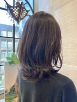 ビュートリアム265(BEAUTRIUM 265)&nbsp;ミディアムレイヤー/レイヤーカット/アッシュグレージュ/銀座