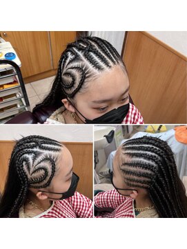 バディー ヘアー(Buddy Hair) フルハートコーンロウ