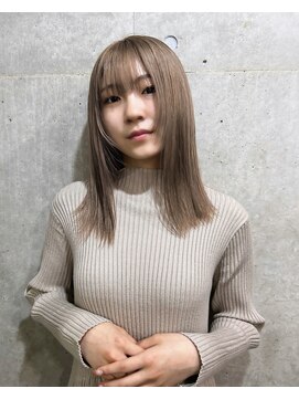 ヘアーデザイン アルエ(HAIR×design ARUE) milky beige