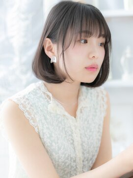 モッズヘア 越谷(mod's hair) ★似合わせカットアッシュブラック前下がりボブ20代30代40代★10