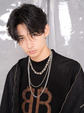 ザ サードヘアー 津田沼 annex(THE 3rd HAIR) ニュアンスセンターパート［津田沼駅/メンズ/学割U24］