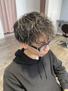 シェノン オム 梅田(CHAINON HOMME) MEN'S HAIR/束間ショート/コンマヘア/ツーブロックマッシュ