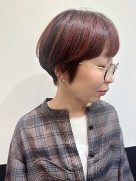 ラトリエコンタン(L´atelier Content) 【LatelierContent shima】ショート×アンブレラカラー2