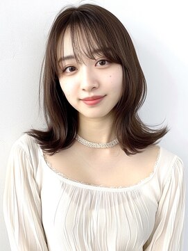 ブロウ ネックス ザ サロン 表参道(VLOW nex the salon) 【vlow style＃7】ミディアムレイヤー vlow 表参道 韓国