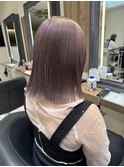 ほんのりピンクグレージュ